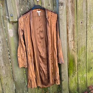 Crushed Velvet Duster